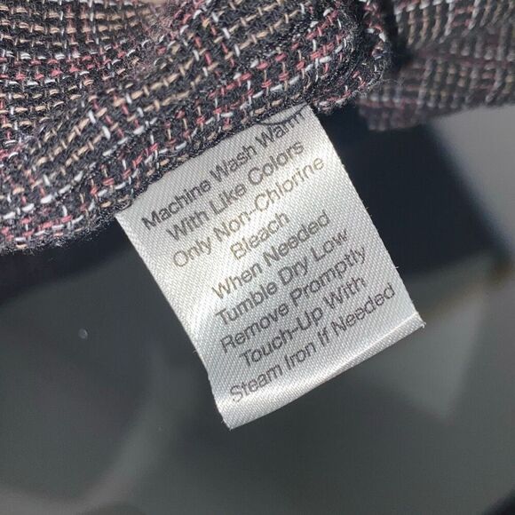 Joe Joseph Abboud Men's Plaid 100% Cotton Long Sleeve Button Up Shirt Size XXL - Picture 9 of 9